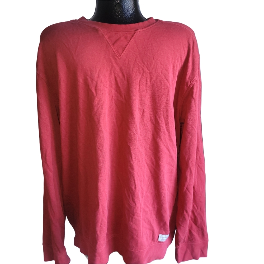 Eddie Bauer Men's Classic Red Sweatshirt Size XL Tall